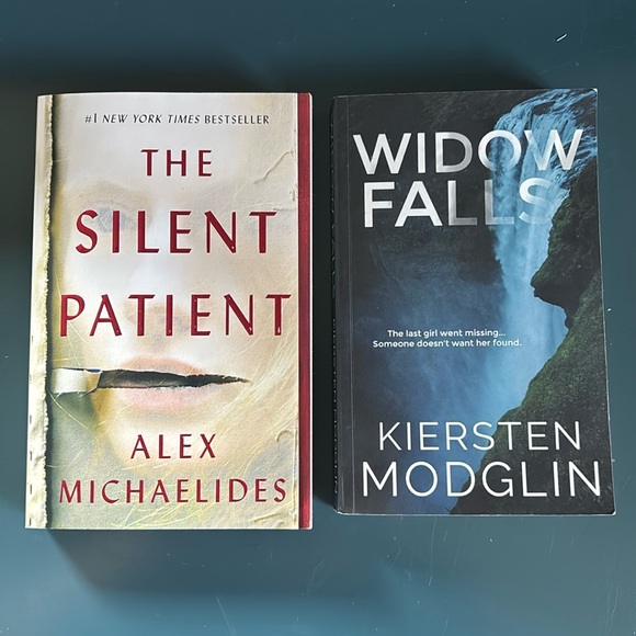 Chevy Stevens Other - The Silent Patient by Alex Michaelides & Widow Falls by Kiersten Modglin 2 books